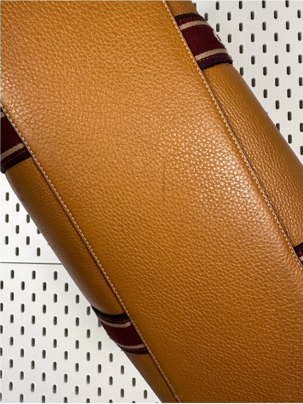 Coach Large Smith Tote in Brown Pebble Leather (CM716, Batch/Factory: J2377 - Picture 8 of 16